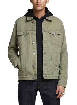 Veste Jack et Jones Talvin Vert pour Homme