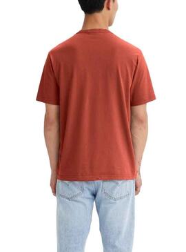 T-Shirt Levis Holiday Orange pour Homme