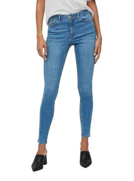 Pabtalon Jeans Vila Sarah Mid pour Femme