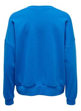 Sweat Only Lizzi Bleu pour Femme