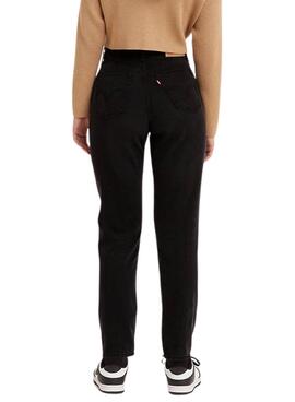 Jeans Levis High Taille Maman Noire Femme
