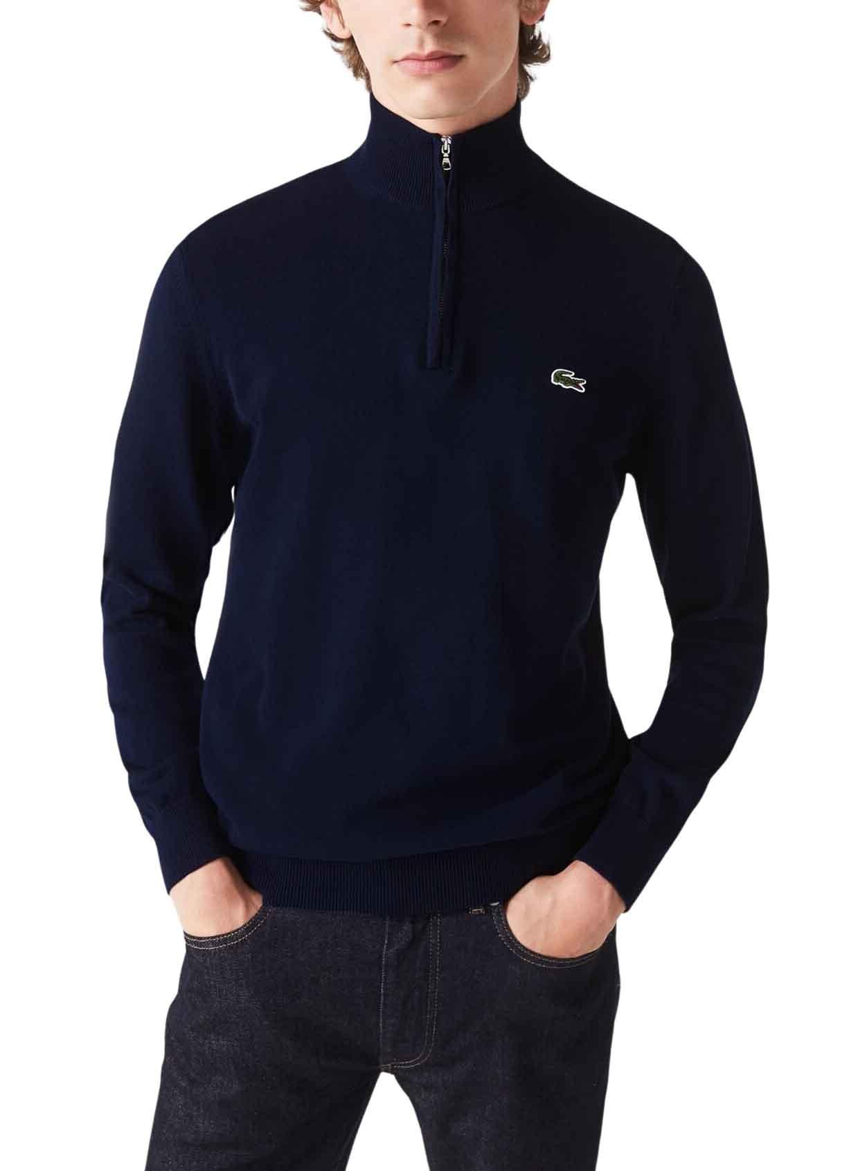 Pull lacoste fermeture best sale