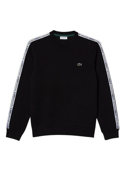 Sweat lacoste noir discount homme