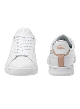 Baskets Lacoste Carnaby Pro Blancs pour Femme