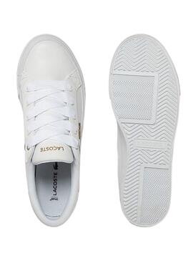 Baskets Lacoste Ziane Platform Blanc Femme