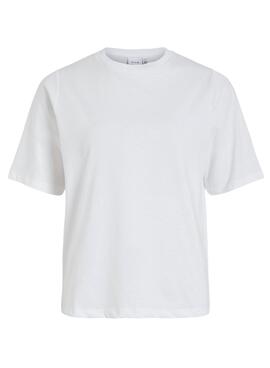 T-Shirt Vila Dreamers Boxy Blanc pour Femme