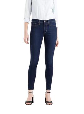 Pantalon Levis 311 Shapping Skinny Bleu Marine Femme