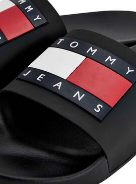 Flip flops Tommy Jeans Patch Noire pour Homme