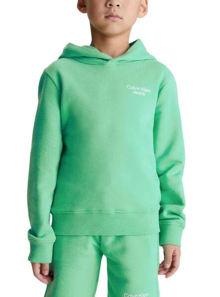 Sweat calvin outlet klein vert