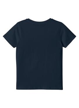 T-Shirt Name It Don Bleu Marine pour Garçon
