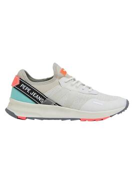Baskets Pepe Jeans Joytech Blanc pour Femme