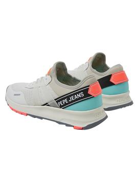 Baskets Pepe Jeans Joytech Blanc pour Femme