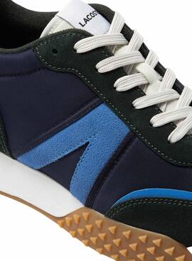 Baskets Lacoste L-Spin Deluxe Bleu Marine Homme