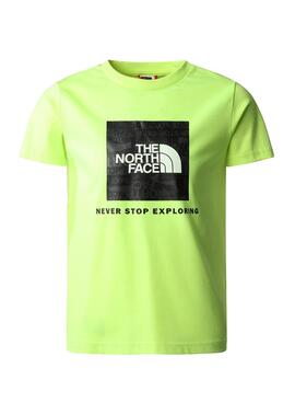 T-Shirt The North Face Redbox Jaune pour Garçon