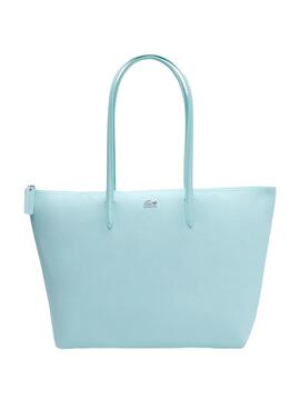 Sac à main Lacoste Shopping Bag Bleu pour Femme