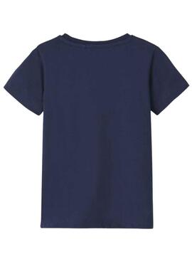 T-Shirt Name It Dean Bleu Marine pour Garçon