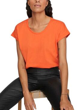 T-Shirt Vila Dreamers Orange pour Femme