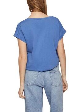 T-Shirt Vila Dreamers Bleu pour Femme