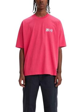 T-Shirt Levis Patin Rosa pour Homme
