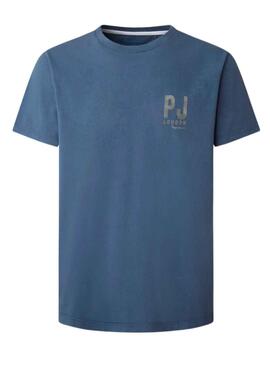 T-Shirt Pepe Jeans Rage Bleu pour Homme