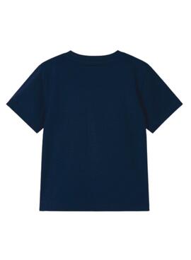 T-Shirt Mayoral Lenticular Bleu Marine pour Garçon