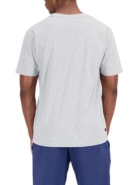 T-Shirt New Balance Reimagined Gris pour Homme
