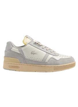 Baskets Lacoste T-Clip 123 Gris pour Homme