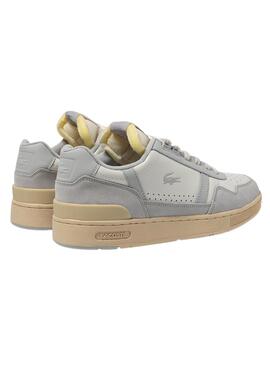 Baskets Lacoste T-Clip 123 Gris pour Homme