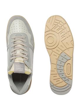 Baskets Lacoste T-Clip 123 Gris pour Homme