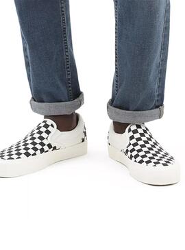 Baskets Vans Slip-On VR3 Checker pour Homme