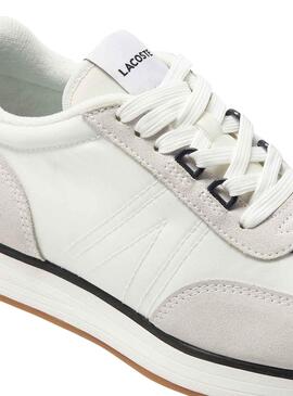 Baskets Lacoste L-Spin Blanc pour Homme