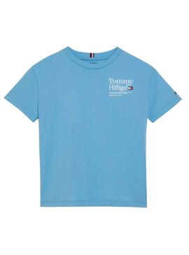 T-Shirt Tommy Hilfiger Star Bleu pour Garçon