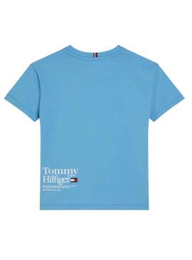 T-Shirt Tommy Hilfiger Star Bleu pour Garçon