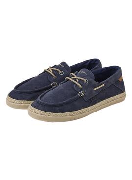 Baskets Pepe Jeans Maoui Sailor Bleu Marine Homme