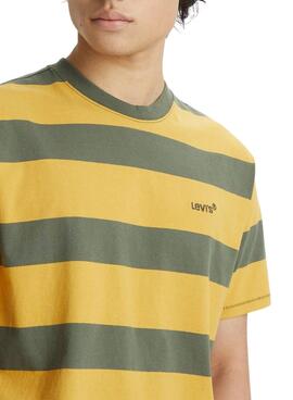 T-Shirt Levis Vintage Jaune pour Homme