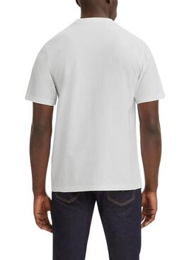 T-Shirt Levis Be Kind Blanc pour Homme