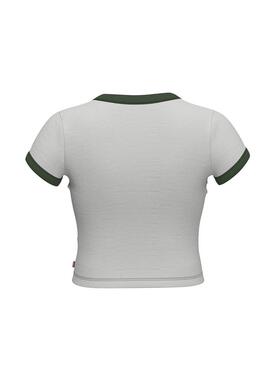T-Shirt Levis Soulmate Blanc pour Femme