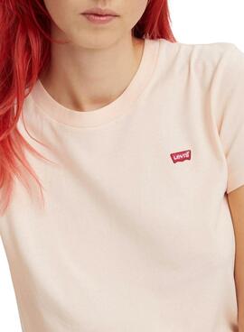 T-Shirt Levis Perfect Tee Rosa pour Femme
