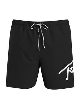 Slip de bain Tommy Jeans Sport Noire pour Homme