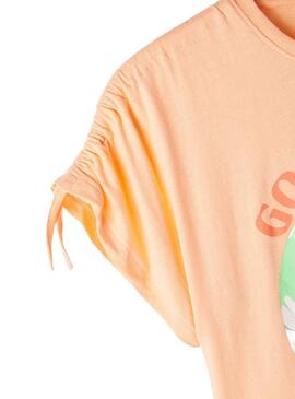 T-Shirt Name It Fatima Orange pour Fille