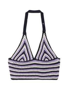 Top Name It Tricot Zizi Violet pour Fille