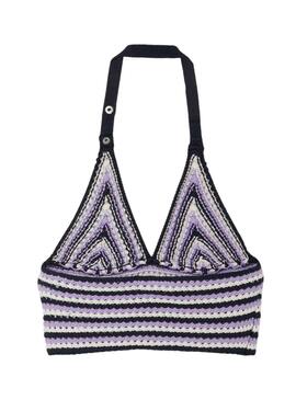 Top Name It Tricot Zizi Violet pour Fille