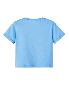 T-Shirt Name It Fidda Bleu pour Fille