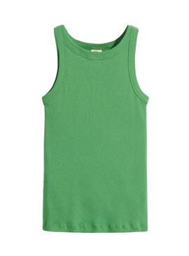 T-Shirt Levis Racer Vert pour Femme