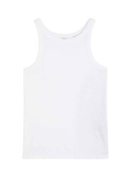 T-Shirt Levis Racer Blanc pour Femme
