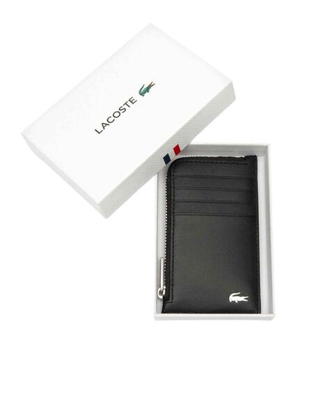 Lacoste CREDIT CARD HOLDER - Wallet - noir/black 