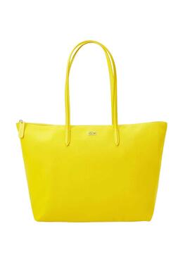 Sac à main Lacoste Shopping Jaune pour Femme