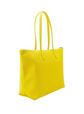 Sac à main Lacoste Shopping Jaune pour Femme