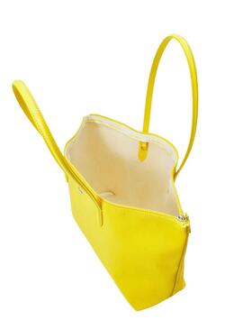 Sac à main Lacoste Shopping Jaune pour Femme