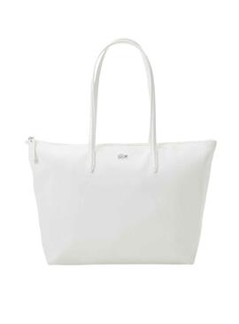 Sac à main Lacoste Shopping Blanc pour Femme